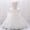 White, variant on Baby Girls Dresses Pageant Baptism Lace Dress Bowknot Flower Wedding Christening Tutu Gown First Birthday Outfit