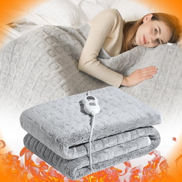 Czzoypi Couverture Chauffante Jeté Électrique Jeté Chauffant avec Couverture Chauffante Réchauffeur pour Adultes Couverture Cadeaux pour Canapé Lit Bureau