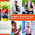 thumbnail image 4 of Bionic Blade Mélangeur Portable Rechargeable de 26 Oz, Gunmetal, 4 of 7