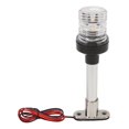 thumbnail image 1 of Stern Light 8 Inch Boat Anchor Light Waterproof LED Fixed Mount Boat Navigation Lights For Fishing Boat Marine Yacht Pontoon All Round 360 2NM Visibility Stainless Steel Base, 1 of 8