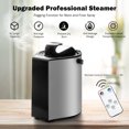 thumbnail image 4 of Patiojoy Portable Steam Sauna Spa Household Personal Sauna Tent with 9-Level Temperature &Timer Black, 4 of 5