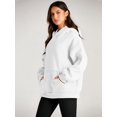 thumbnail image 3 of ORUYROP Womens Oversized Hoodies Fleece Sweatshirts Long Sleeve Sweaters Pullover Fall Clothes with Pocket, 3 of 7