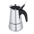 thumbnail image 2 of Coffee Pot - Portable Stainless Steel Coffee Pot Moka Espresso Maker Mocha Pot(450ml), 2 of 8