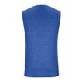 thumbnail image 5 of JDQJBZ Mens Sleeveless Undershirts Summer Solid Color Knit Crew Neck Sleeveless Tops Stretchy, 5 of 5