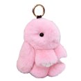 thumbnail image 3 of Lubelski Bunny Keychain Super Soft Faux Plush Lovely Rabbit Doll Plushies Backpack Decor Colored Stuffed Rabbit Pendant Children Doll Toy Birthday Gift, 3 of 8