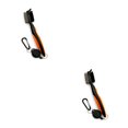 thumbnail image 4 of Baohd Stainless Steel Golf Club Brush Ergonomic Handheld Replacement Solid Color Shoe Brushes Cleaning Tool Accessories Orange Lidless 2Set, 4 of 6