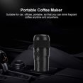 thumbnail image 3 of Cafetière Électrique, Machine à Café Portable Autochauffante USB/allume-Cigare avec Capsule de Café Réutilisable, Convient à la Voiture, à la Maison, au Bureau (Noir), 3 of 5