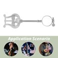thumbnail image 4 of SHISUYAN Small Iron Score Stand Clarinet Sheet Music Clip Simple Clarinet Accessory, 4 of 8