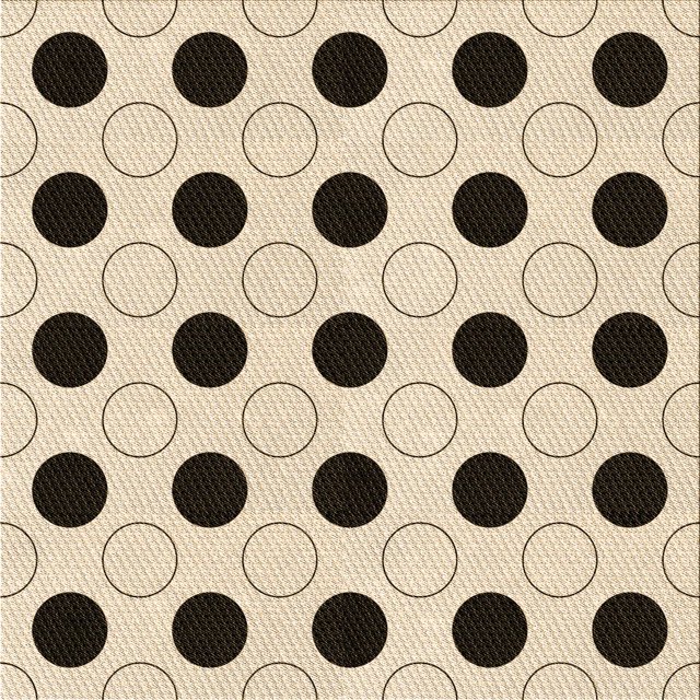 Ahgly Company Tapis d'Intérieur Lavable à la Machine, Carré, Transitionnel, Beige Blé, Tapis de Zone, 5 Pieds Carré