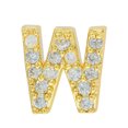thumbnail image 1 of tredstone Simple Design Letter Rhinestone Earring Party Hiking Portable Stud Earrings Photo Shooting Ear Decor Jewellery W, 1 of 8