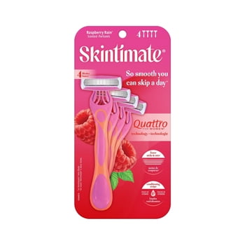 Skintimate Raspberry Rain Scented Disposable Razor