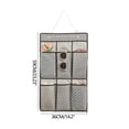 thumbnail image 3 of Pvdgvd Hanging Shoe Organizer Multi-Functional Behind The Door Miscellaneous Accessories Organizer Large Capacity Storage Storage Bag A, 3 of 6