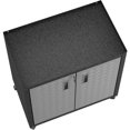 thumbnail image 3 of Manhattan Comfort 3GMCC Armoire de Rangement pour Outils de Garage en Acier Forteresse de 30 Pouces, Gris, 3 of 6