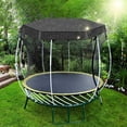 thumbnail image 5 of Housse de Protection Pare-Soleil pour Trampoline pour Maisonnette Extérieure Convient à 6 8 10 Pieds avec 6 Ou 8 Poteaux Pliable et Conception Anti-Déchirure, 5 of 5