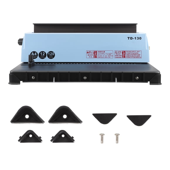 1 Set Binding Machine Coil Calendar Punch 34 Holes Document Punching Machine