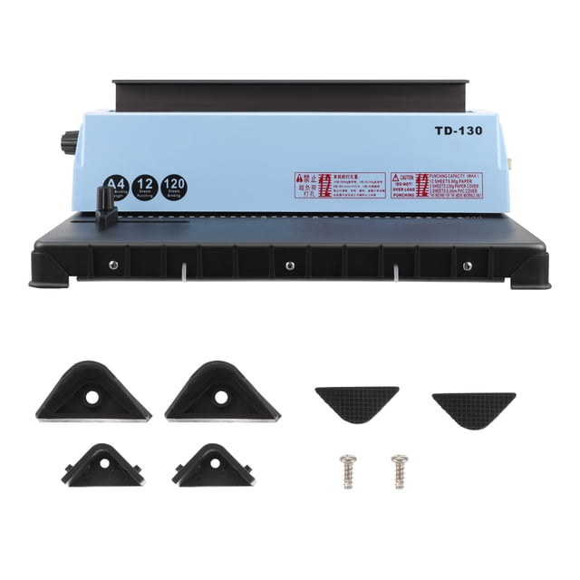 1 Set Binding Machine Coil Calendar Punch 34 Holes Document Punching Machine