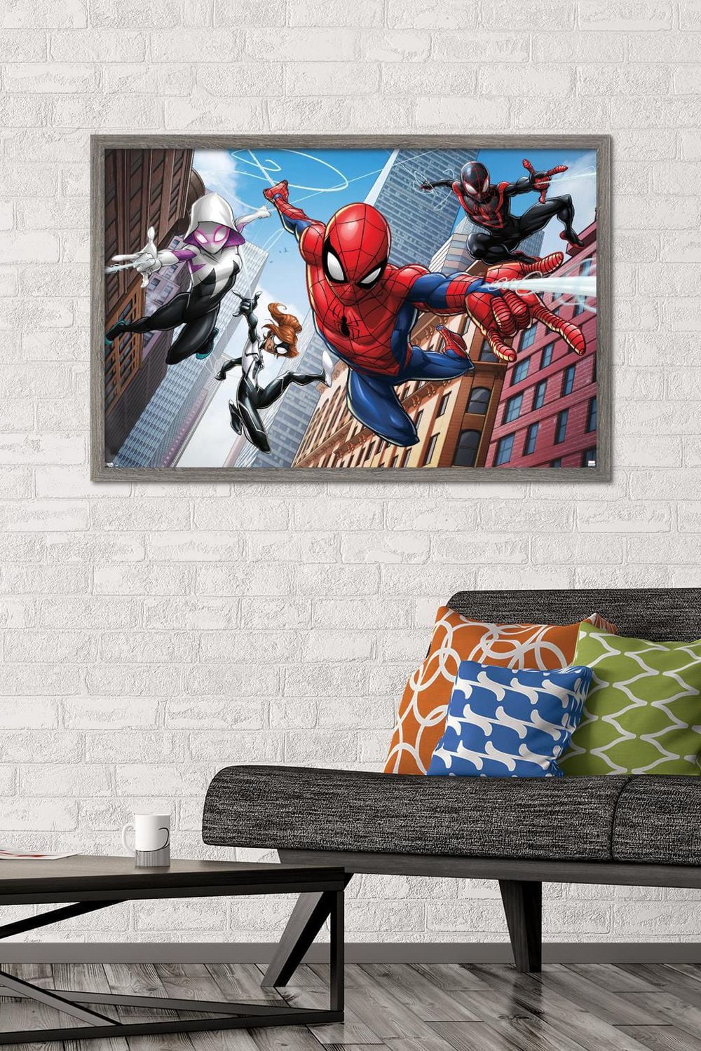 Marvel Comics - Spider-Man Web Heroes Wall Poster, 22.375" x 34"