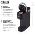 thumbnail image 4 of Keurig K-Mini Single Serve K-Cup Pod Coffee Maker, 4 of 10