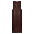 thumbnail image 4 of Ketyyh-chn99 Robes de Soirée pour Femmes Robe de Cocktail Formelle Robe de Fête pour Femme Robe de Bal Décontractée Robe de Soirée Unie Élégante Robe Maxi Brun,TG, 4 of 5