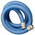 thumbnail image 1 of Apache 98106501 Tuyau de Piscine Flexible en PVC de 20 Pieds de Long et 2 Pouces de Diamètre, Bleu, 1 of 4