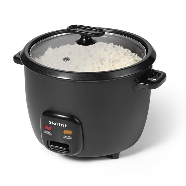 Starfrit Cuiseur à Riz Électrique – 20 Tasses de Riz Cuit – Revêtement Antiadhésif en Céramique Sans PFAS – Ste