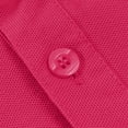 thumbnail image 4 of Hiiyo Kids Girls Short Sleeve Polo Shirt Children Solid Color Basic Unisex Polos, 4 of 5