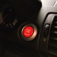 thumbnail image 4 of Baohd Car Start-stop Buttons High Fit Ignition Switch Small Replacing Switches Button Cover Stickers Fittings Repairing Shop Red G/F with startstop, 4 of 6