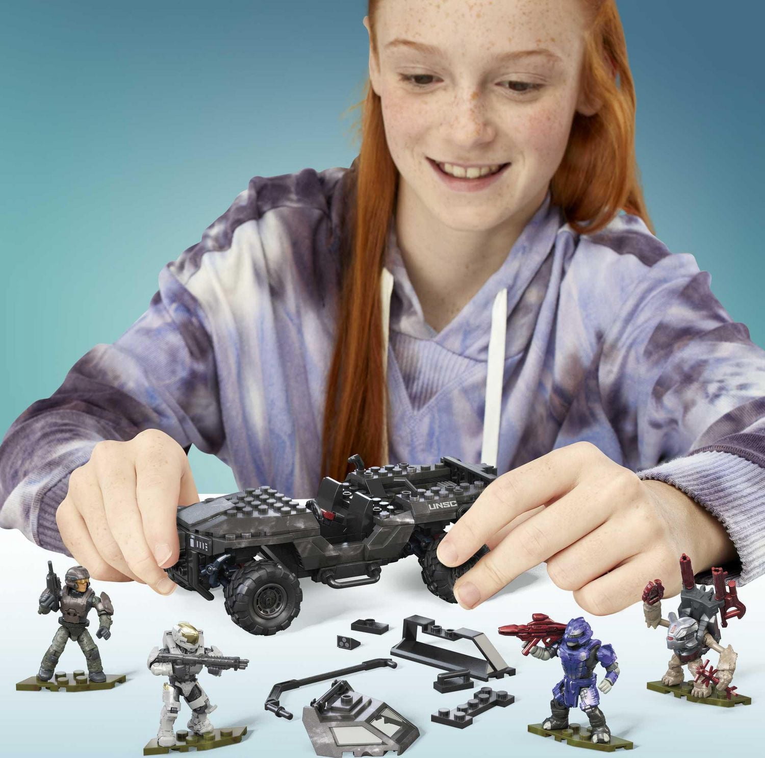 Mega Halo Infinite Coffret Attaque du Razorback UNSC - 302 Blocs