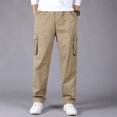 thumbnail image 1 of Mens Lightweight Sweatpants Big and Tall Solid Black Pants Size 6XL, 1 of 7