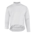 thumbnail image 4 of Breezora Men's Winter Thermal Underwear Set Thickened Padded Top and Bottom Base Layer for Cold Weather L Size White, 4 of 9