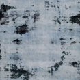 thumbnail image 1 of Ahgly Company Tapis d'Intérieur Carrés Abstraits Bleu Gris, Tapis de Zone Abstraits, 4 Pieds Carré, 1 of 6