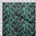 thumbnail image 4 of oneOone Viscose Jersey Sarcelle Vert Tissu Abstraits Robe Tissu Matériel Tissu Imprimé par la Cour 60 Pouces de Large, 4 of 4