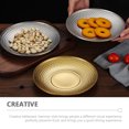 thumbnail image 3 of Shisuyan Assiette de Souper de Camping Extérieur en Acier Inoxydable Dorée 1 Ensemble 7.8x7.8 Po, 3 of 7