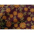 thumbnail image 4 of oneOone Popeline de Coton Feuilles & Tissu Imprimé Artistique Floral 1 Yard 42 Inch Wide, 4 of 4