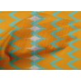 thumbnail image 4 of oneOone Cotton Poplin Fabric Chevron Ikat Decor Fabric Printed BTY 42 Inch Wide, 4 of 4