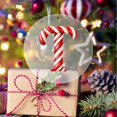 thumbnail image 5 of Candy Cane Ornaments, 26-Pc Acrylic Letter Christmas Tree Decorations with Classic Holiday Symbols, 5 of 5