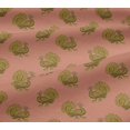 thumbnail image 5 of oneOone Viscose Jersey Fabric Peacock Block Print Sewing Fabric BTY 60 Inch Wide, 5 of 5