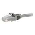 thumbnail image 1 of C2G Câble Ethernet Non Blindé (UTP) 10 Pieds Cat6a - Câble Patch Réseau Cat6a - PoE - Gris - Câble Patch - RJ-45 (m) à RJ-45 (m) - 10 Pieds - UTP - Chat 6a - Moulé, Sans Accroc - Gris, 1 of 1