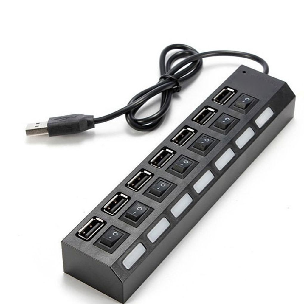 7 Port USB hub USB converter hub USB adapter hub USB hub PC usb hub