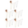 thumbnail image 2 of QualitChoice 3pcs Metal Beaded Glasses Chain Adjustable Fashionable Accessory For Women And Men Eyeglass Chain 5Set, 2 of 6