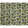 thumbnail image 4 of oneOone Polyester Lycra Fabric Leaves & Floral Block Decor Fabric Printed BTY 56 Inch Wide, 4 of 4