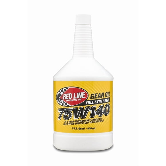 Red Line Oil Gear Oil 57914 Single; 1 Quart Bottle; 75W-140; Synthetic; GL-5 Gear Oil