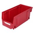 thumbnail image 3 of Parts Storage Bin 276x139x128mm Back Hanging Container Thickened PP Large Opening Tool Organizer for Garage Workshop, 3 of 7