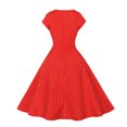 thumbnail image 3 of FcBaudy Robe Sans Manches à Col Rond, Robes d'Été pour Femmes, Robes pour Femmes Robes d'Été pour Femmes Plage Robe Débardeur Sans Manches à Imprimé Floral Robe Femme, 3 of 8