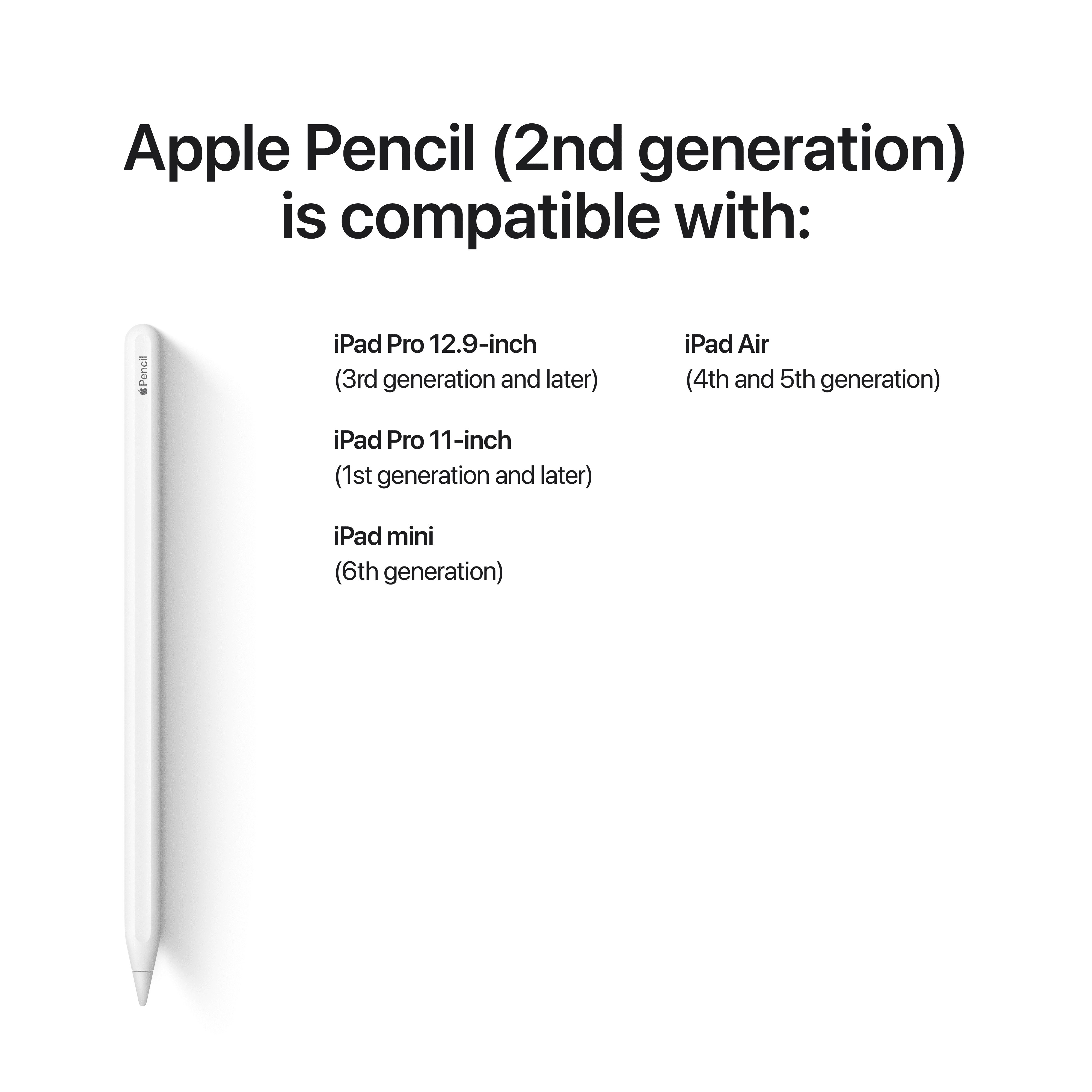 Apple Pencil (2nd generation) - Walmart.ca