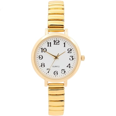 Women's Gold-Tone Quartz Bracelet Watch
