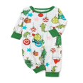 thumbnail image 4 of Ensemble de Pyjamas de Noël Assortis pour la Famille, Pyjamas Dessin Animé, Tenue de Nuit pour Bébé, Enfant, Papa, Maman, 4 of 6