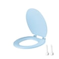 thumbnail image 2 of Aqestyerly Round Soft Close Toilet Seat with Quick Release,Durable Plastic Toilet Seat with Easy Install and Clean Function,Never Loosen Toilet Seat HWRETIE, 2 of 9