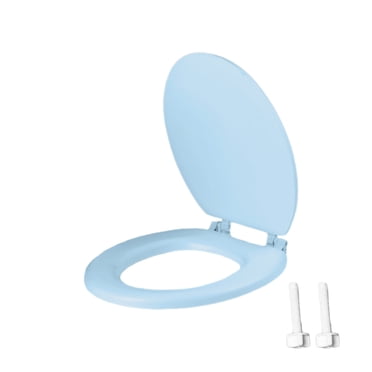 EGNMCR Bathroom Accessories Toilet Seat Durables Round Toilet Seat Soft Comfort With Quick Release And Quick Attach Plastic Toilet Seat With Soft Close Never Loosen Easy Install And Clean Seat Covers
