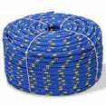 thumbnail image 1 of vidaXL Marine Rope Polypropylene 6 mm 100 m Blue, 1 of 1